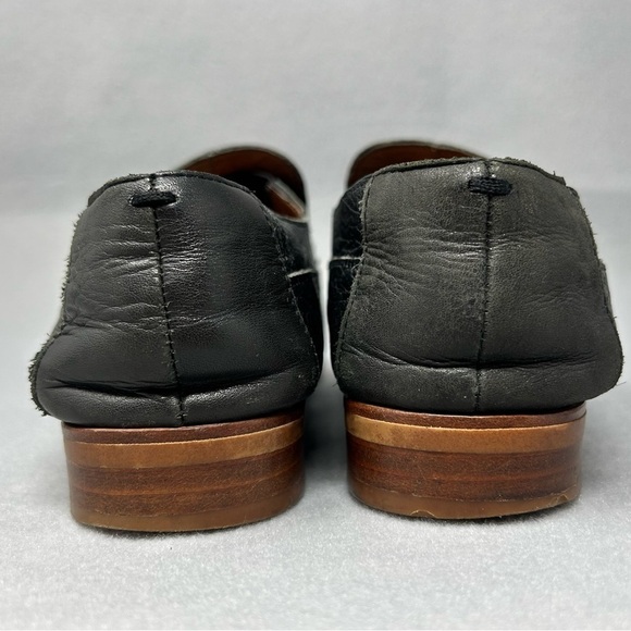Jeffery Campbell Women's Black Leather Berkley Loafers Size 6.5 - Picture 10 of 14